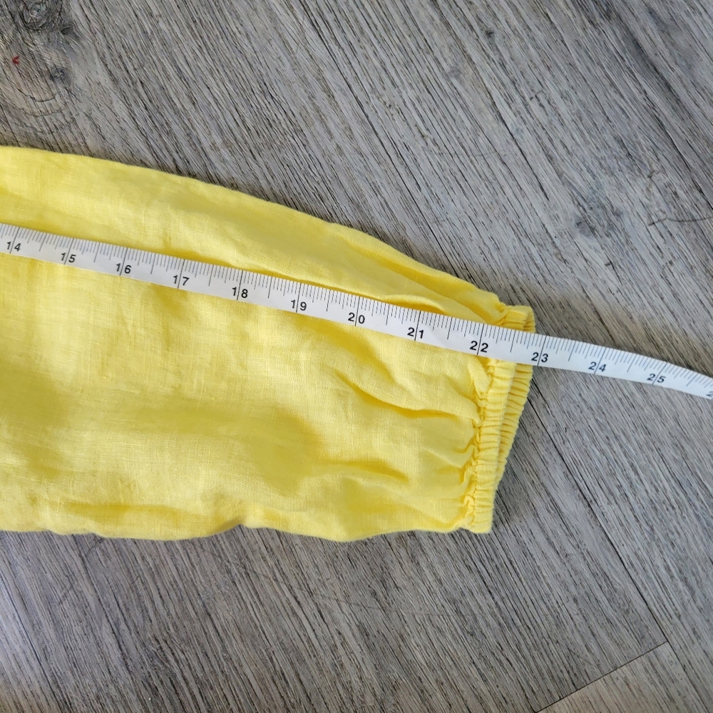 JCrew Long-sleeve tiered dress in linen - Picture 15 of 15